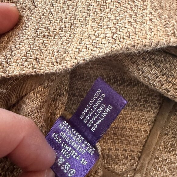 Ralph Lauren Collection Linen Blazer - Picture 6 of 12